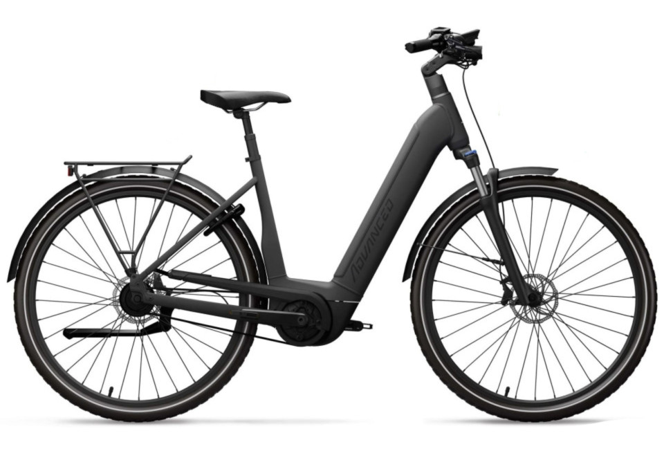 Advanced Tour Pro Wave - Belt - Graphite black - Elektrische damesfiets