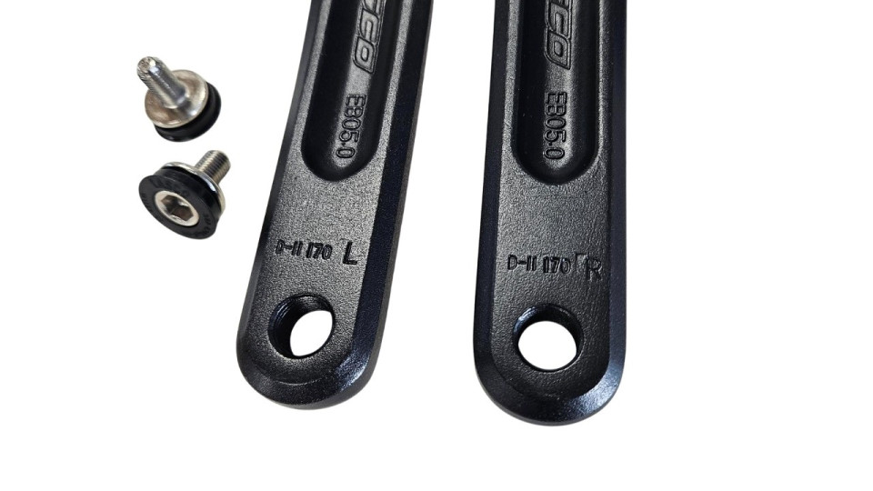 (201A4a) Crank set van Urban bakfiets met achterwiel motor