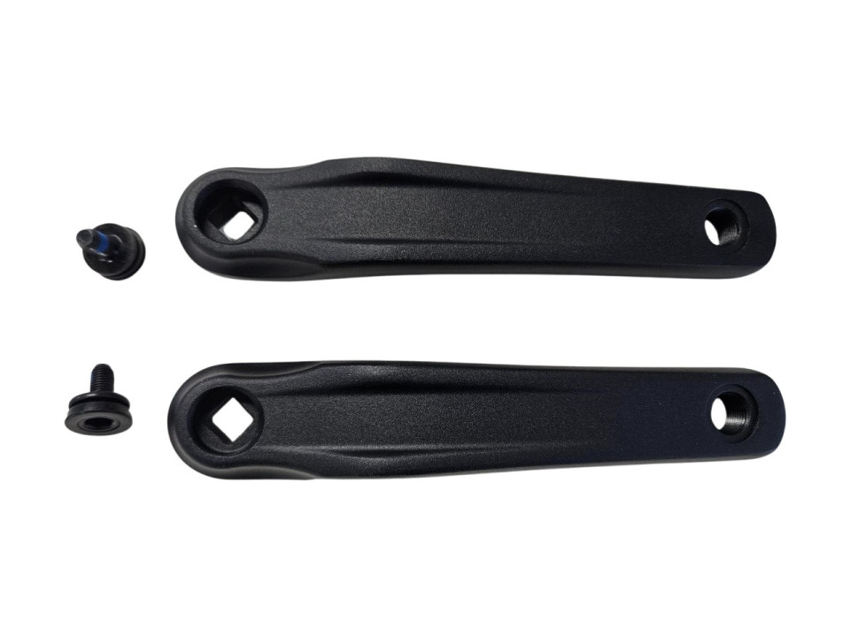 (201A4c) Crank set van Urban bakfiets met midden motor