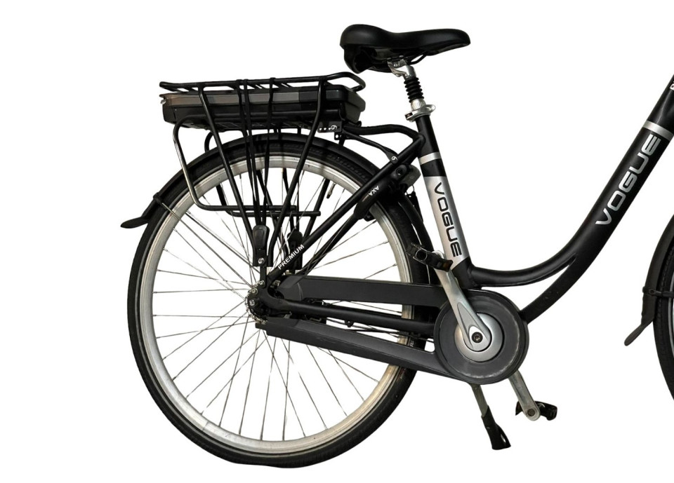 Vogue Premium elektrische damesfiets zwart