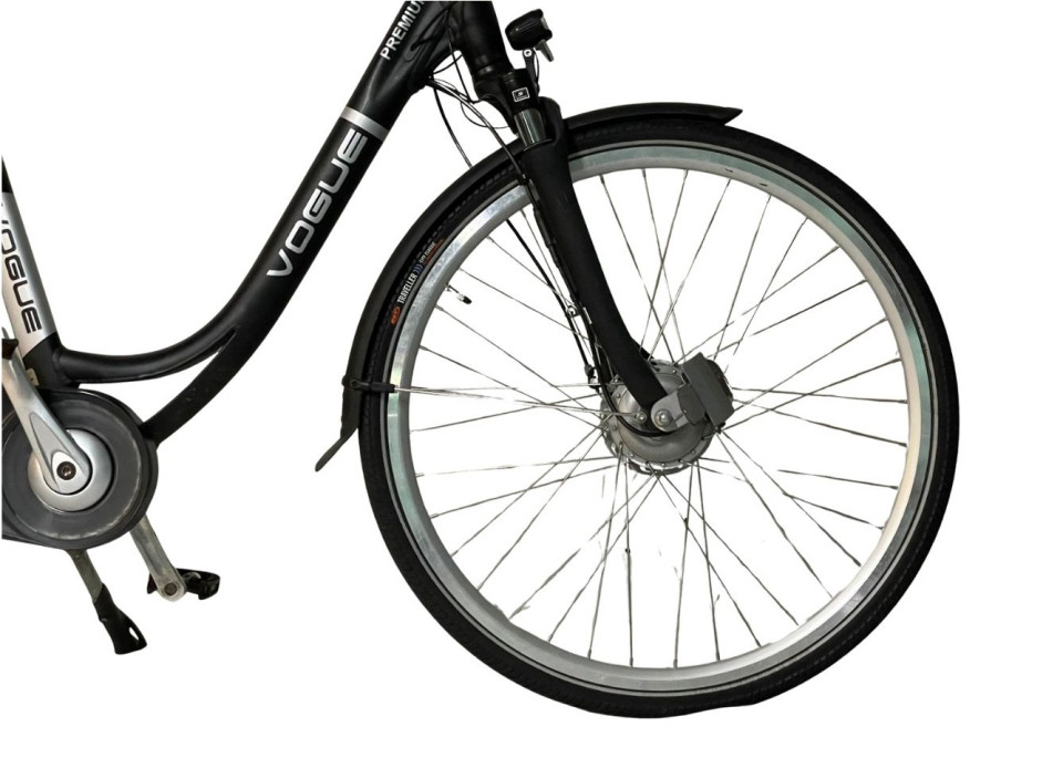 Vogue Premium elektrische damesfiets zwart