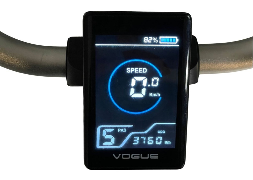 Vogue Premium elektrische damesfiets zwart