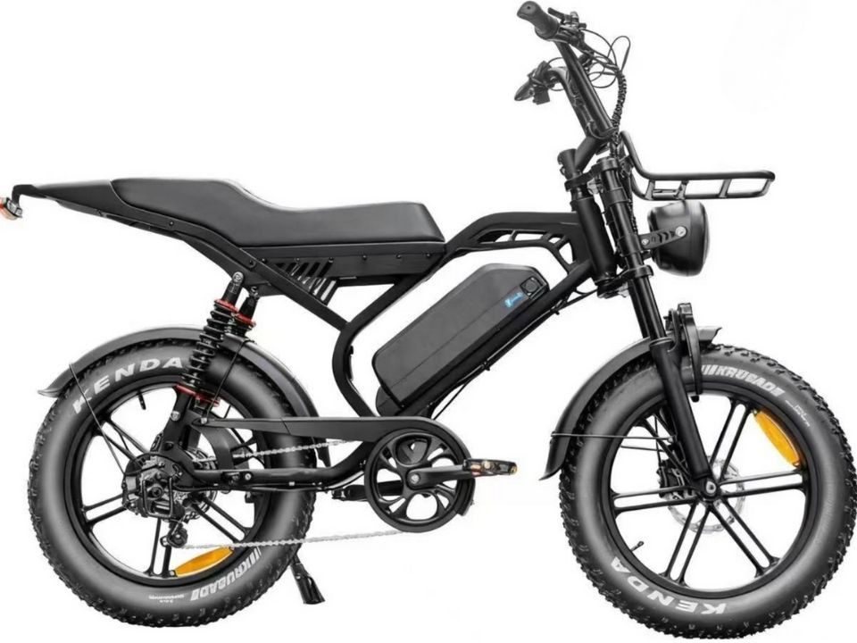 QM S20 Pro Daily Usual - zwart - elektrische fatbike