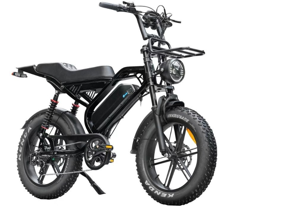 QM S20 Pro Daily Usual - zwart - elektrische fatbike
