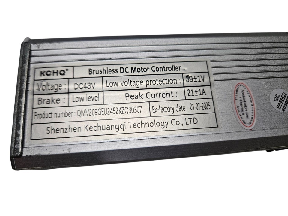 (199B3b) V20 Pro fatbike controller (rode stekker)