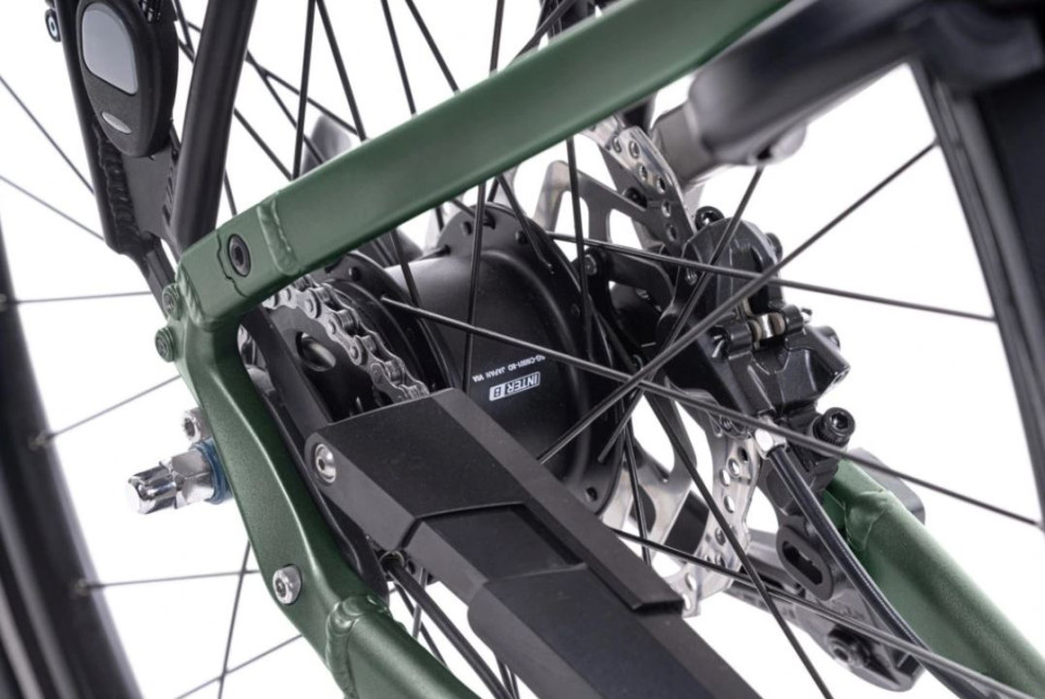 Levit Beleco 7 Lowstep 2025 - emerald - elektrische damesfiets