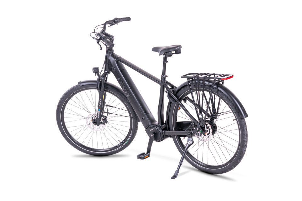 Levit Beleco 7 Overstep - obsidian matt - elektrische herenfiets