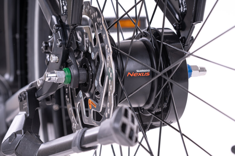 Levit Beleco 7 Overstep - obsidian matt - elektrische herenfiets