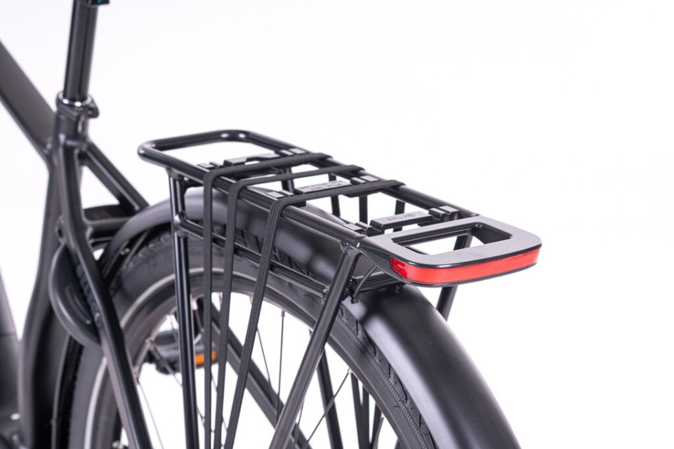 Levit Beleco 7 Overstep - obsidian matt - elektrische herenfiets