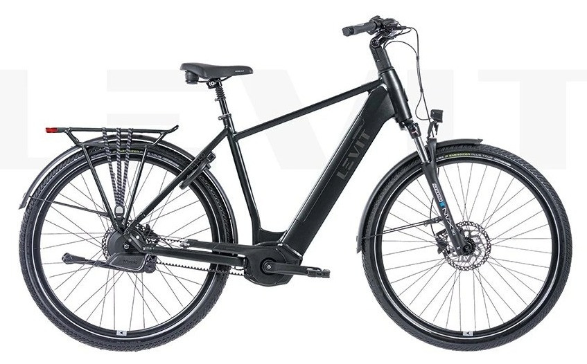 Levit Beleco 1 Overstep 2025 - obsidian - elektrische herenfiets
