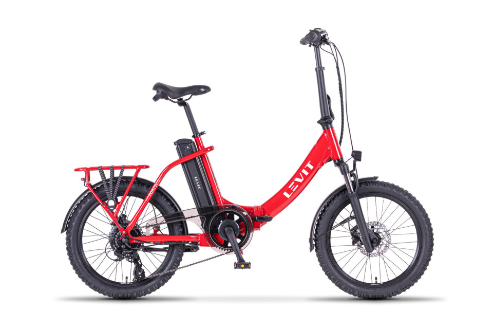 Levit Forteco 1 2026 - ladybug - elektrische vouwfiets