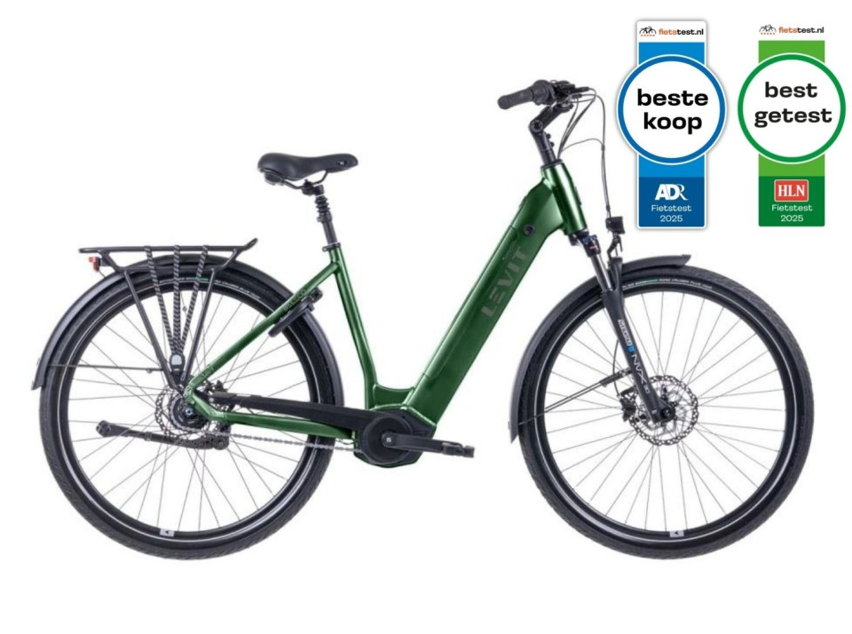 Levit Beleco 7 Lowstep 2025 - emerald - elektrische damesfiets
