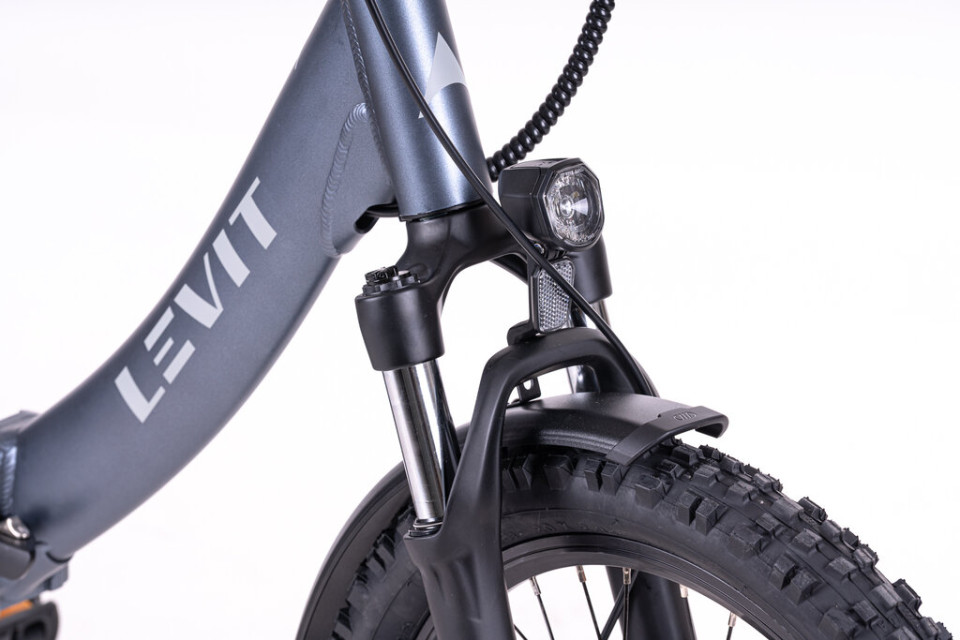 Levit Forteco 1 2026 - silver - elektrische vouwfiets