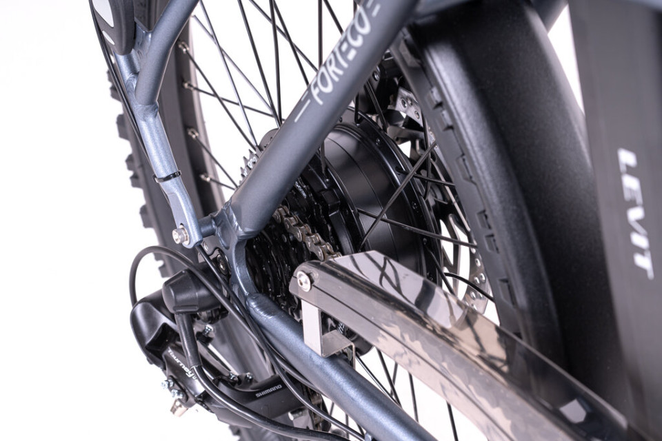 Levit Forteco 1 2026 - silver - elektrische vouwfiets
