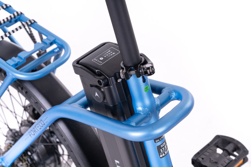 Levit Forteco 3 2026 - ocean - elektrische vouwfiets