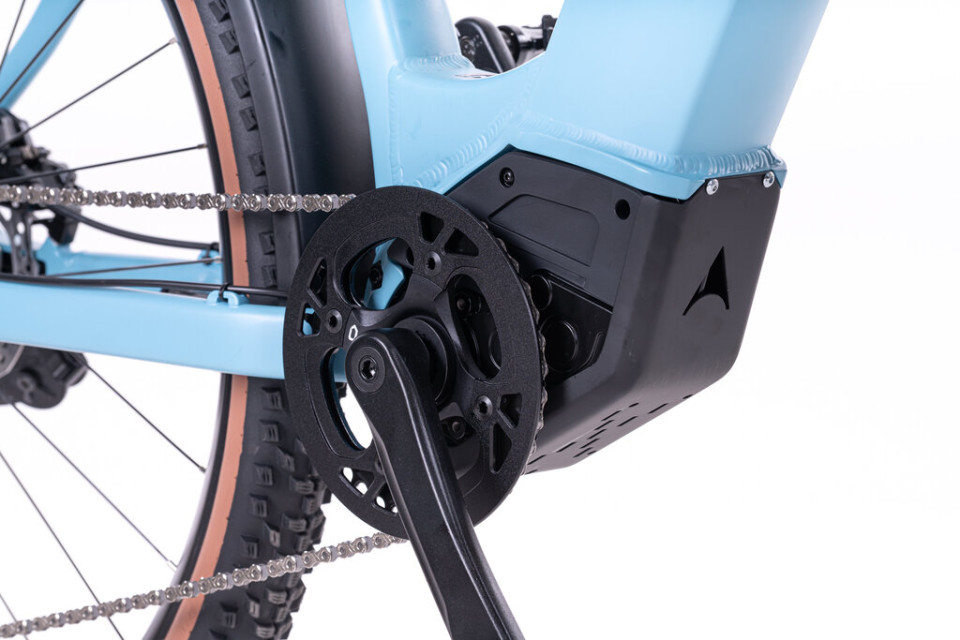 Levit Flueco lowstep 2026 - blue sky - elektrische hybride SUV fiets