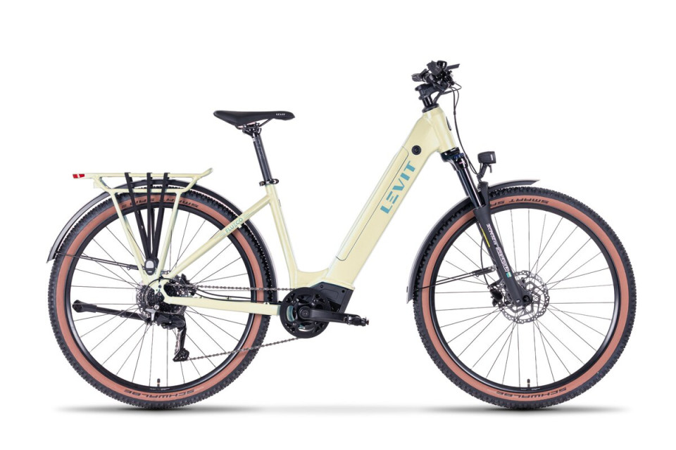 Levit Flueco lowstep 2026 - vanilla sky - elektrische hybride SUV fiets