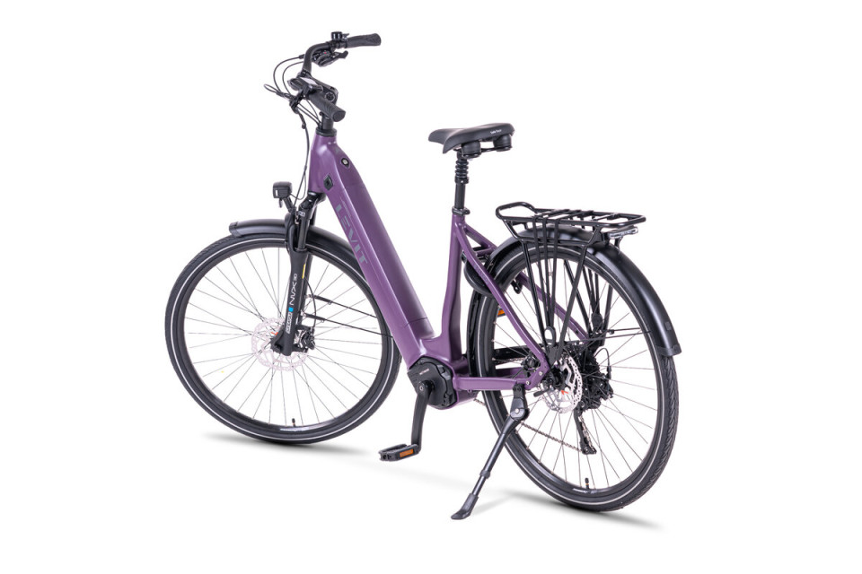Levit Beleco RD lowstep 2026 - bordeaux - elektrische damesfiets