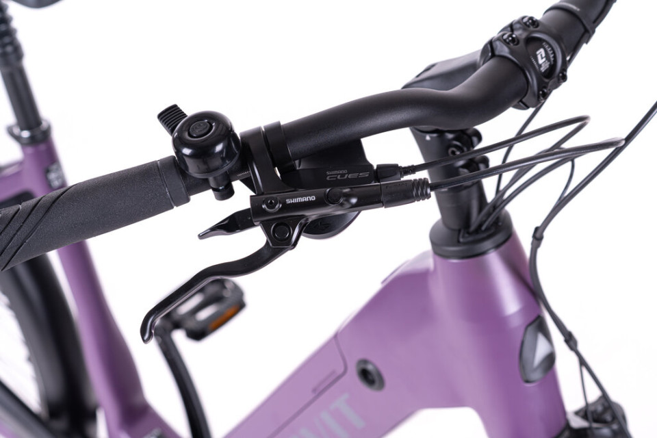 Levit Beleco RD lowstep 2026 - bordeaux - elektrische damesfiets