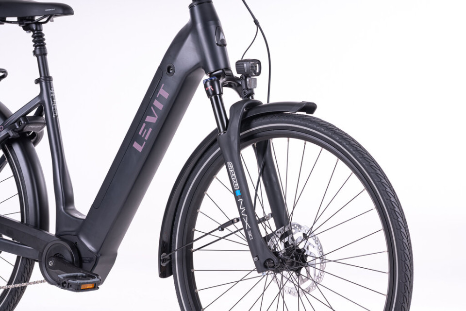 Levit Beleco RD lowstep 2026 - dark navy blue - elektrische damesfiets