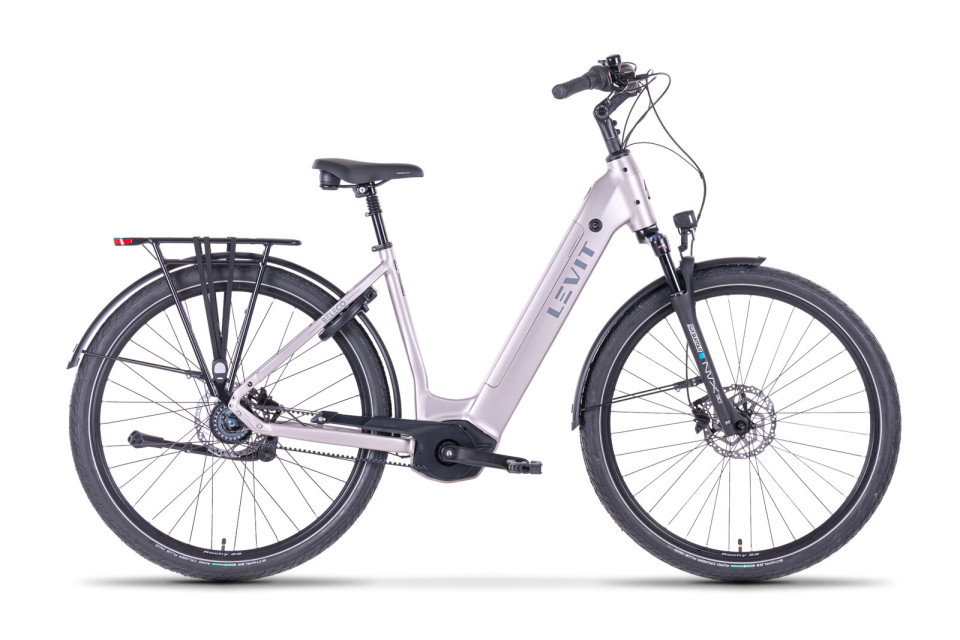 Levit Beleco 5 Lowstep 2026 - champagne - elektrische damesfiets