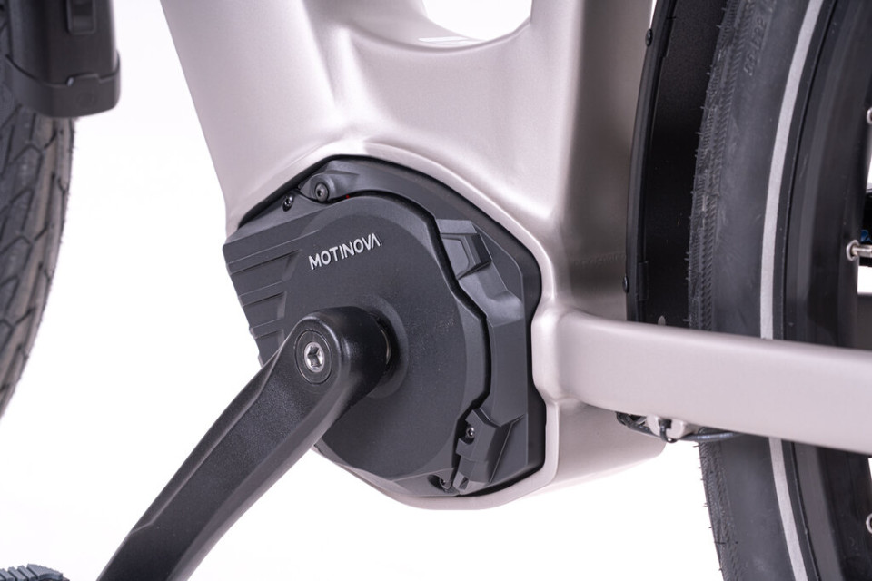 Levit Beleco 5 Lowstep 2026 - champagne - elektrische damesfiets