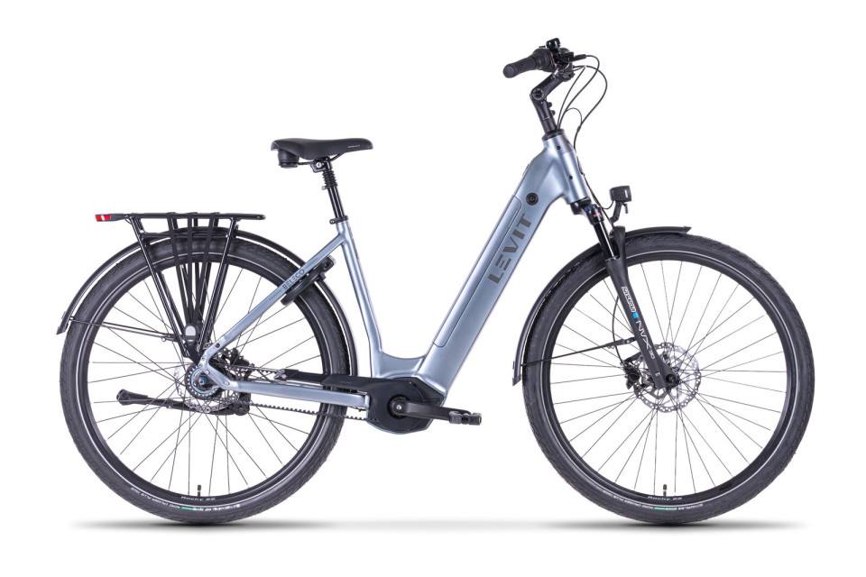 Levit Beleco 5 Lowstep 2026 - gunmetal silver - elektrische damesfiets