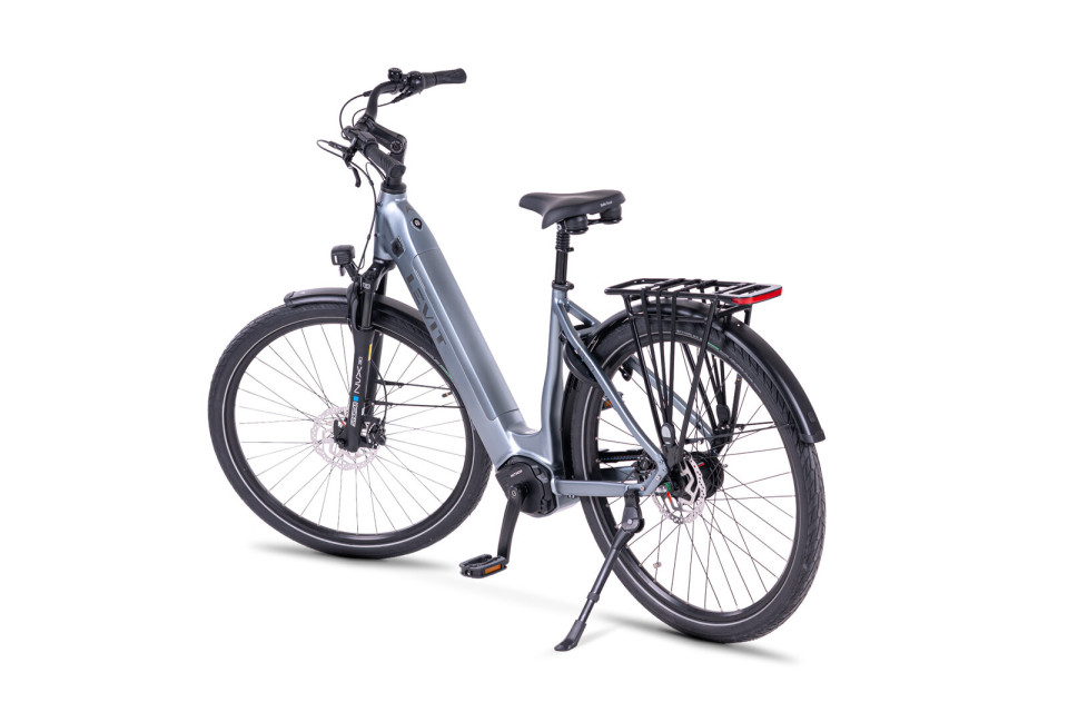Levit Beleco 5 Lowstep 2026 - gunmetal silver - elektrische damesfiets