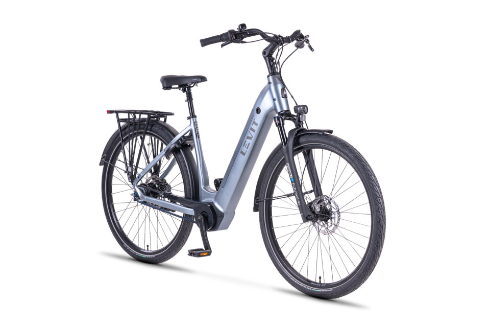 Levit Beleco 5 Lowstep 2026 - gunmetal silver - elektrische damesfiets