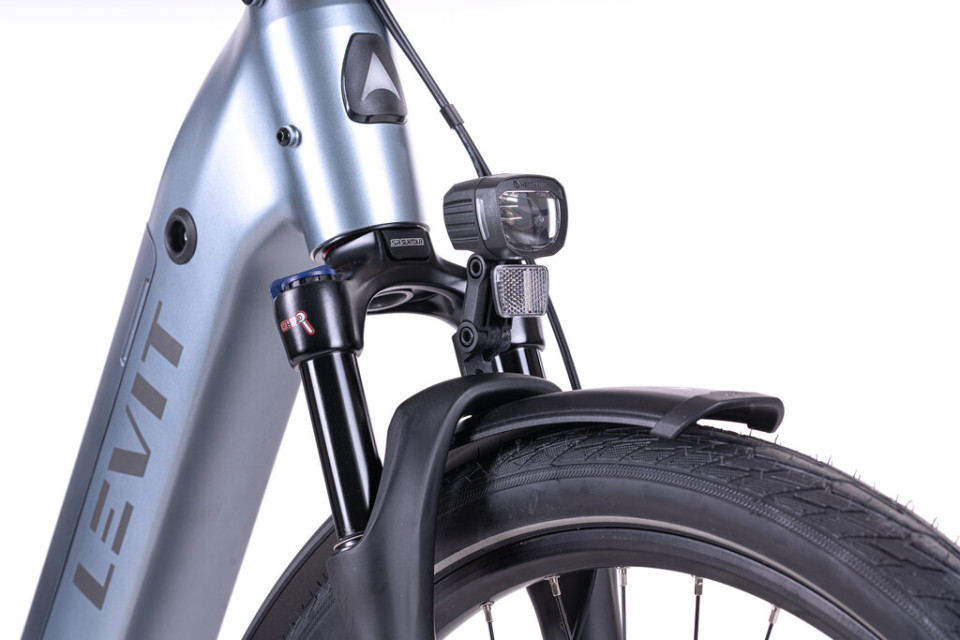 Levit Beleco 5 Lowstep 2026 - gunmetal silver - elektrische damesfiets