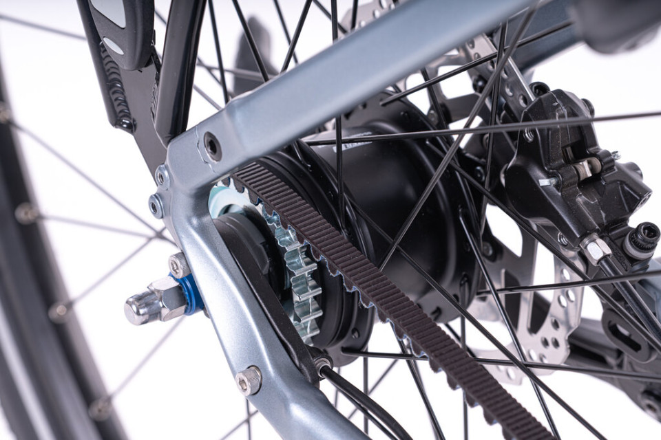 Levit Beleco 5 Lowstep 2026 - gunmetal silver - elektrische damesfiets