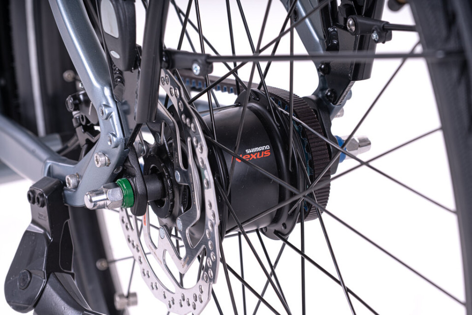 Levit Beleco 5 Lowstep 2026 - gunmetal silver - elektrische damesfiets