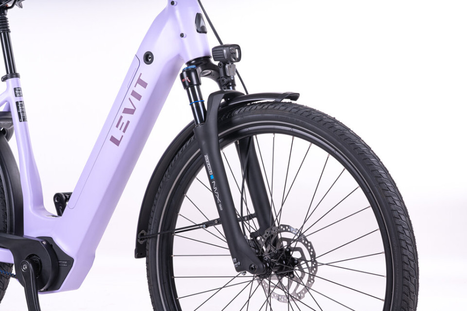 Levit Beleco 3 Lowstep 2026 - lavander - elektrische damesfiets