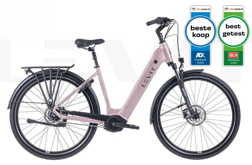 Levit Beleco 7 Lowstep 2025 - rose - elektrische damesfiets