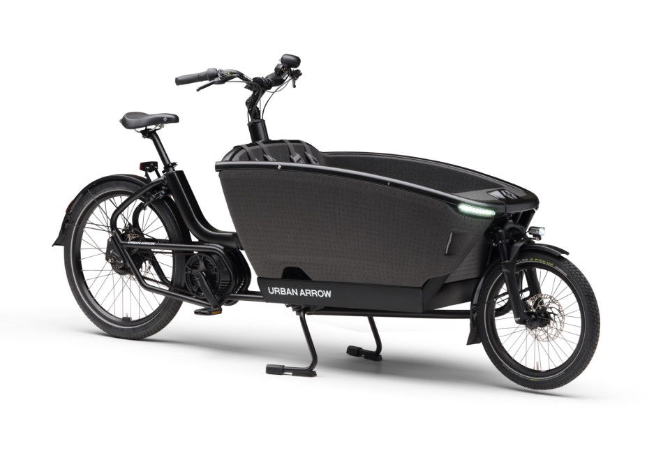 Urban Arrow FamilyNext Advanced Performance Line 2026 - zwart - 545Wh - 75Nm - elektrische bakfiets