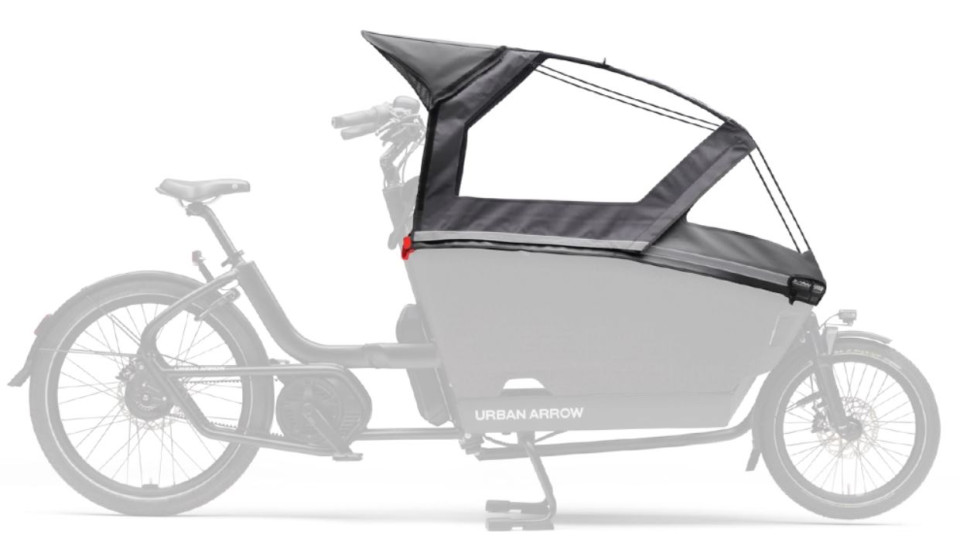 Urban Arrow FamilyNext Advanced Performance Line 2026 - zwart - 545Wh - 75Nm - elektrische bakfiets