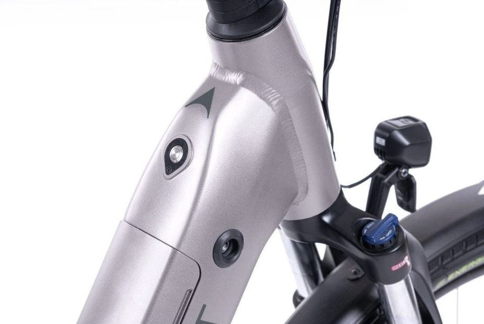 Levit Beleco 3 Lowstep 2025 - champagne - elektrische damesfiets