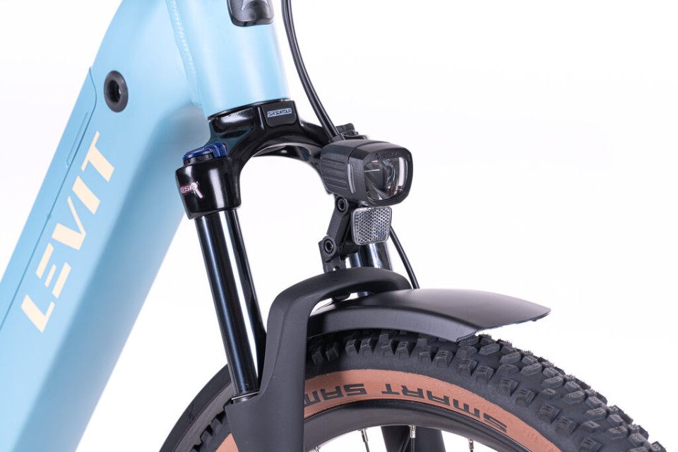 Levit Flueco lowstep 2026 - vanilla sky - elektrische hybride SUV fiets