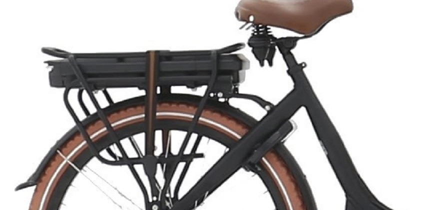 Qivelo Curve 2 - 468Wh - elektrische bakfiets - zwart/bruin