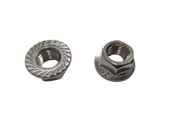 Wielmoer open met flens M10x1 (2 stuks) (96-2-h)