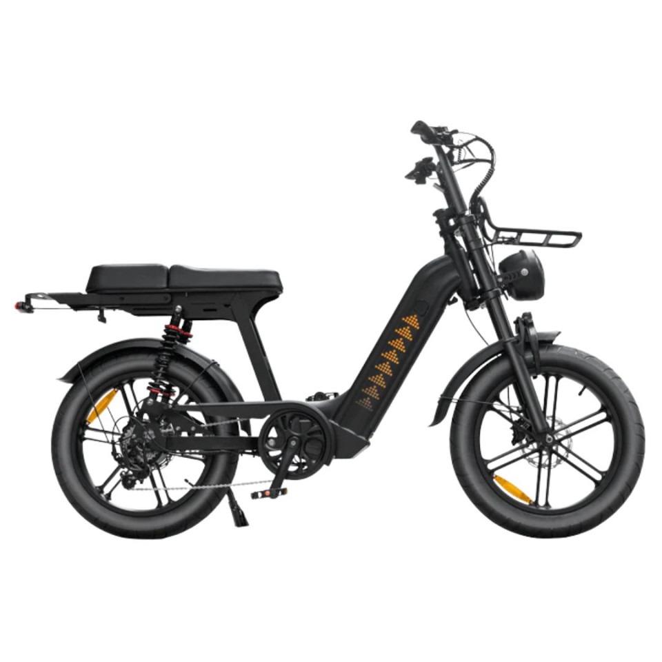 QM D50 - Zwart - elektrische fatbike
