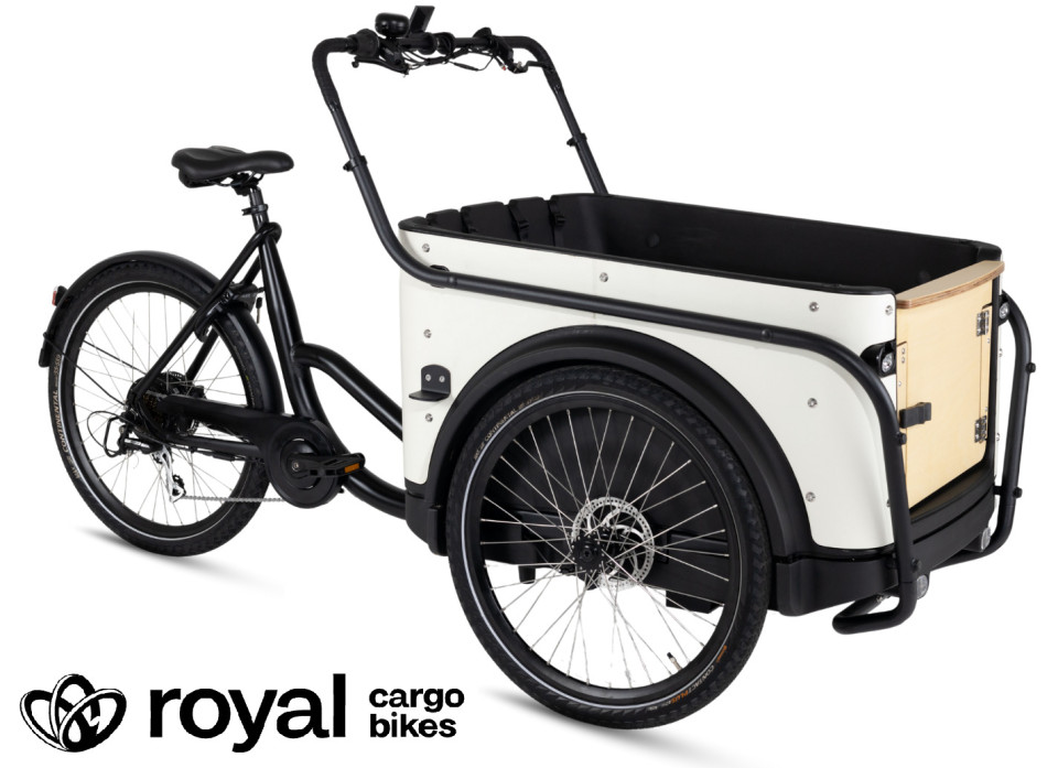 Lease - Royal Cargo Bike 3W Eco - elektrische driewieler bakfiets