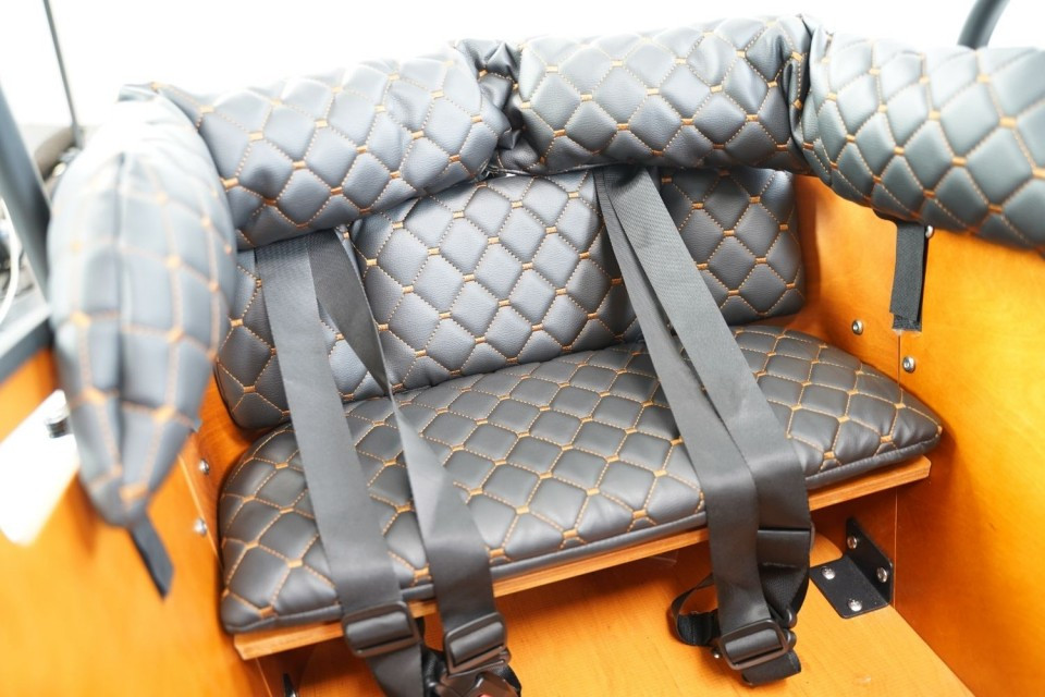 Bakfiets kussens - model 2 - Geschikt voor de Carry 2, Superior 2, Curve 2 en de Curve 2 DR7 (230B2a)