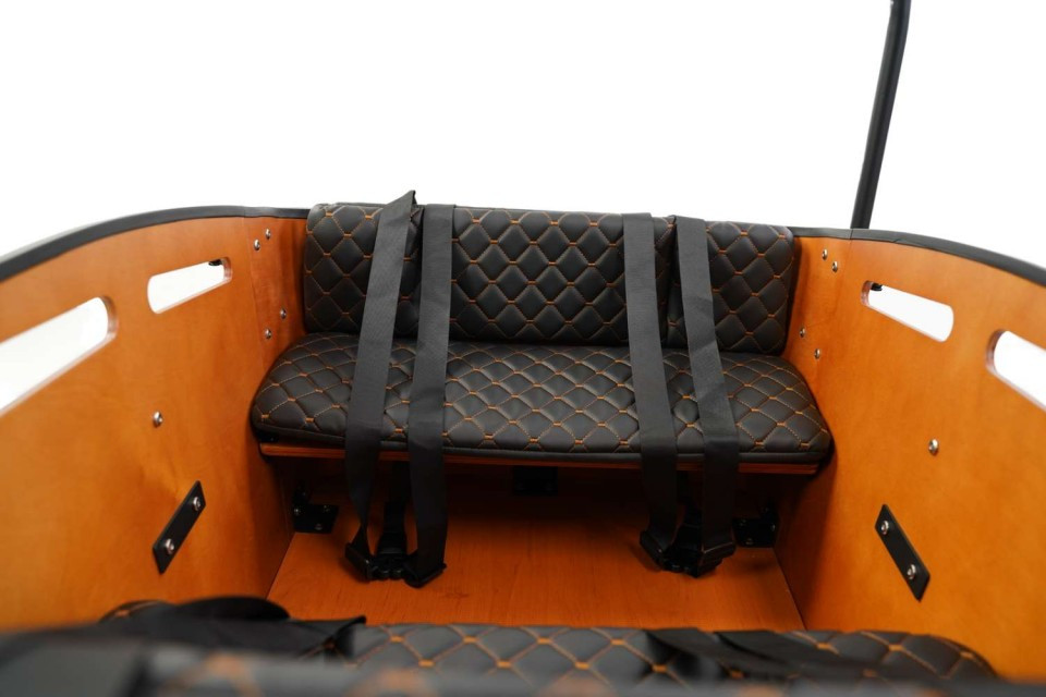  Bakfiets kussens - model 4 - Geschikt voor de Vogue Superior 3 & Qivelo Curve DR7 (230C2a)