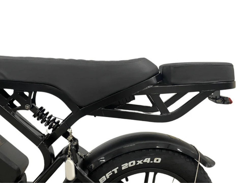 QM V20 Pro - Donker Grijs - elektrische fatbike