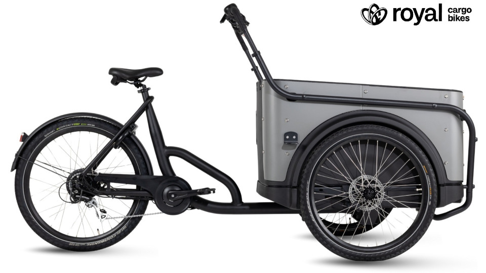Lease - Royal Cargo Bike 3W Eco - elektrische driewieler bakfiets