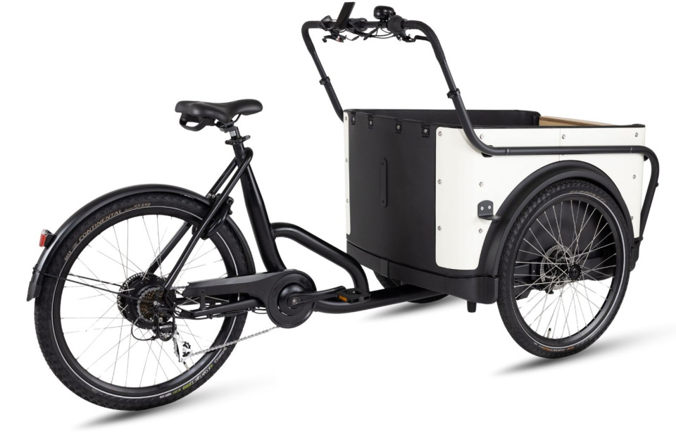 Royal Cargo Bike 3W Eco - wit - elektrische driewieler bakfiets