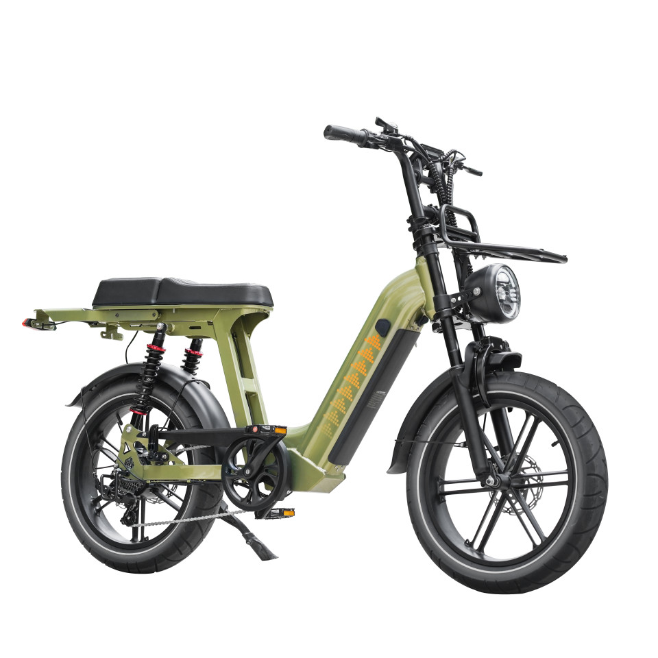 QM D50 - Groen - elektrische fatbike