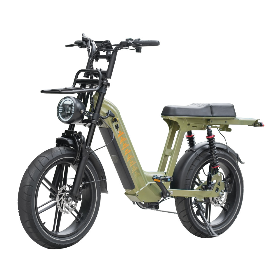 QM D50 - Groen - elektrische fatbike