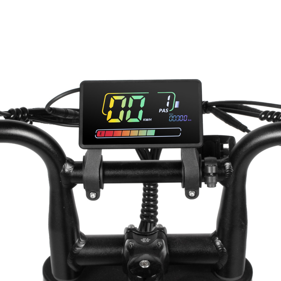 QM D50 - Zwart - elektrische fatbike